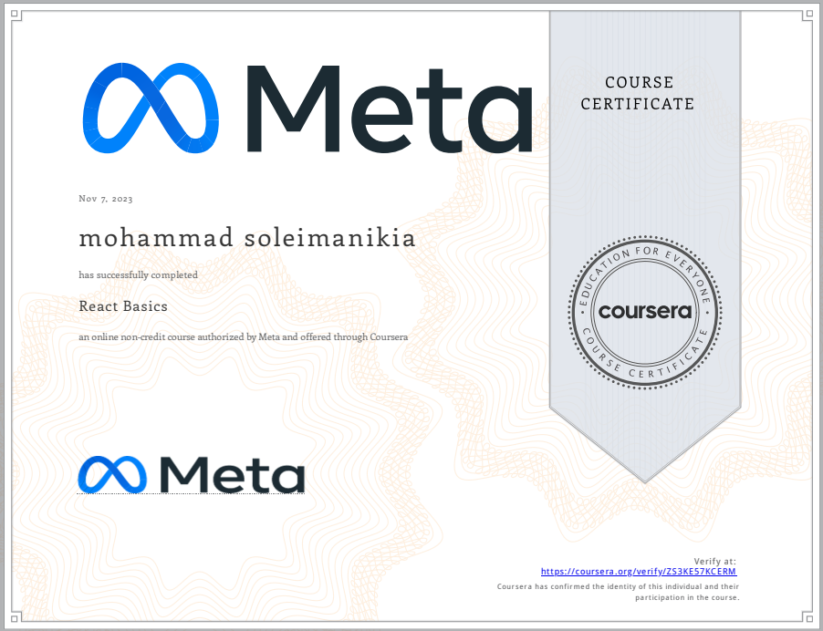 Certification Image